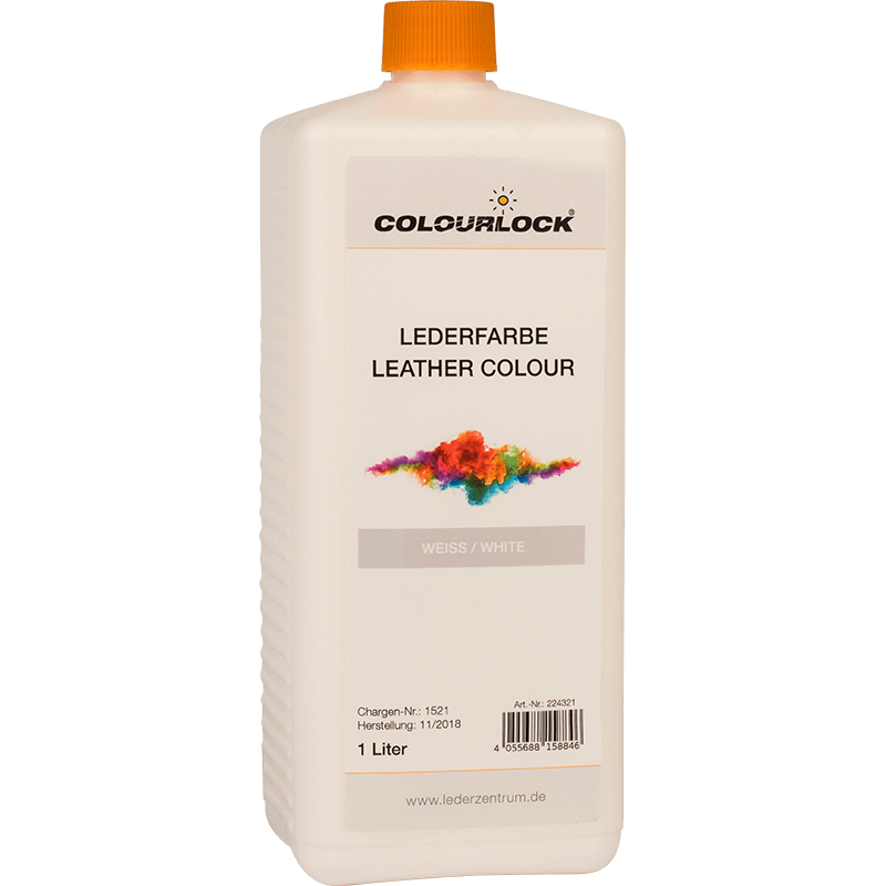 Leather Colour 1000 ml White