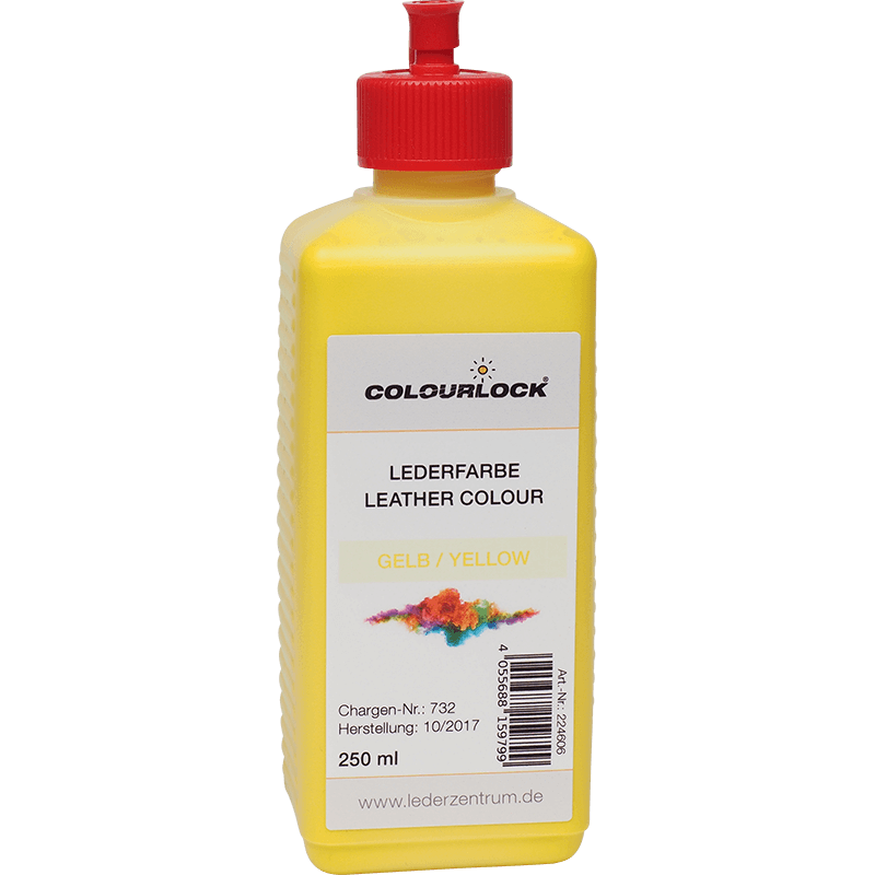 Leather Colour 250 ml Yellow