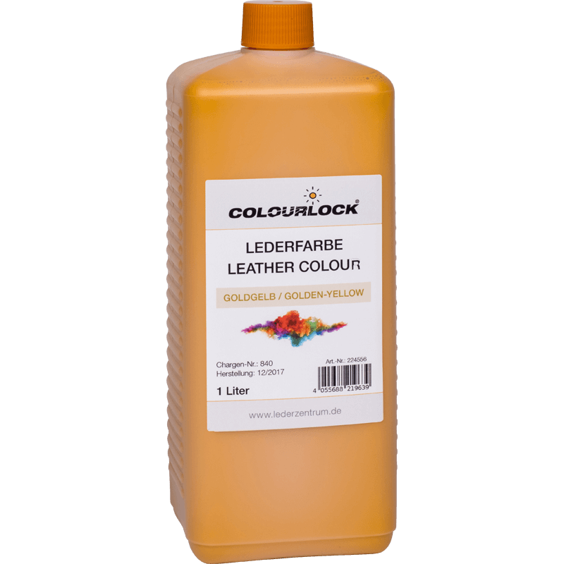 Leather Colour 1000 ml Golden Yellow