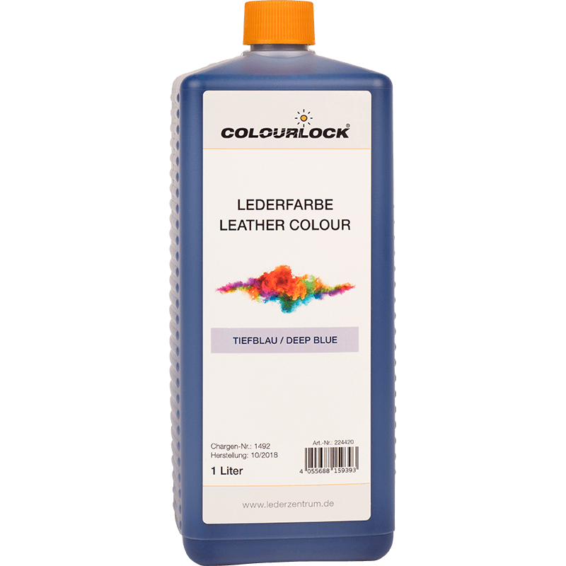 Leather Colour 1000 ml Deep Blue