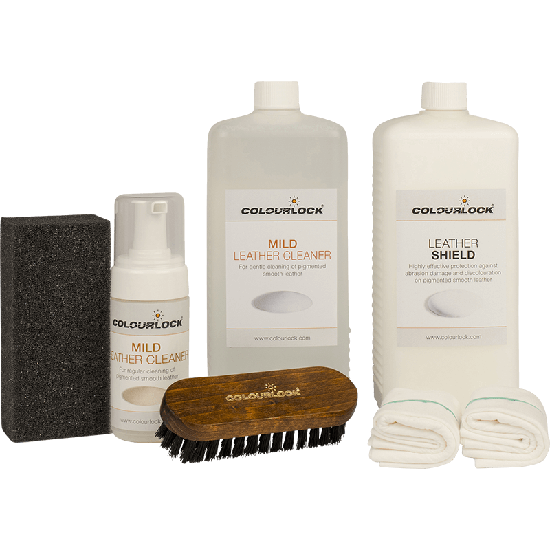 New Leather Care Kit Mild Cleaner and Shield