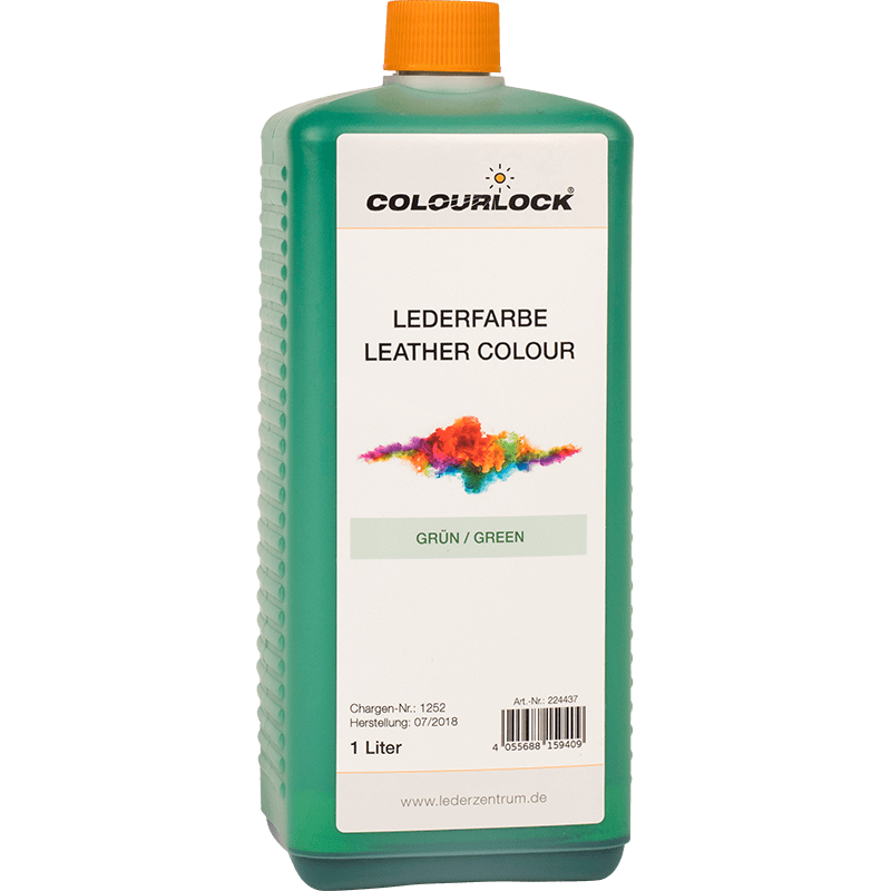 Leather Colour 1000 ml Green