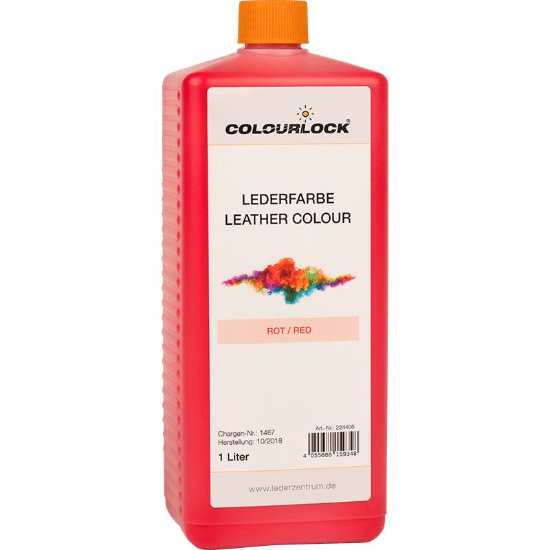 Leather Colour 1000 ml Red
