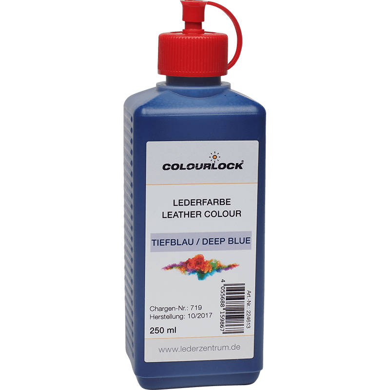 Leather Colour 250 ml Deep Blue