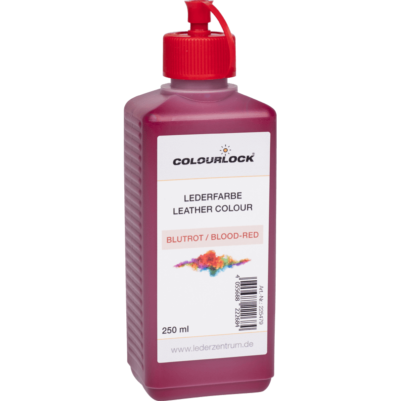 Leather Colour 250 ml Blood Red
