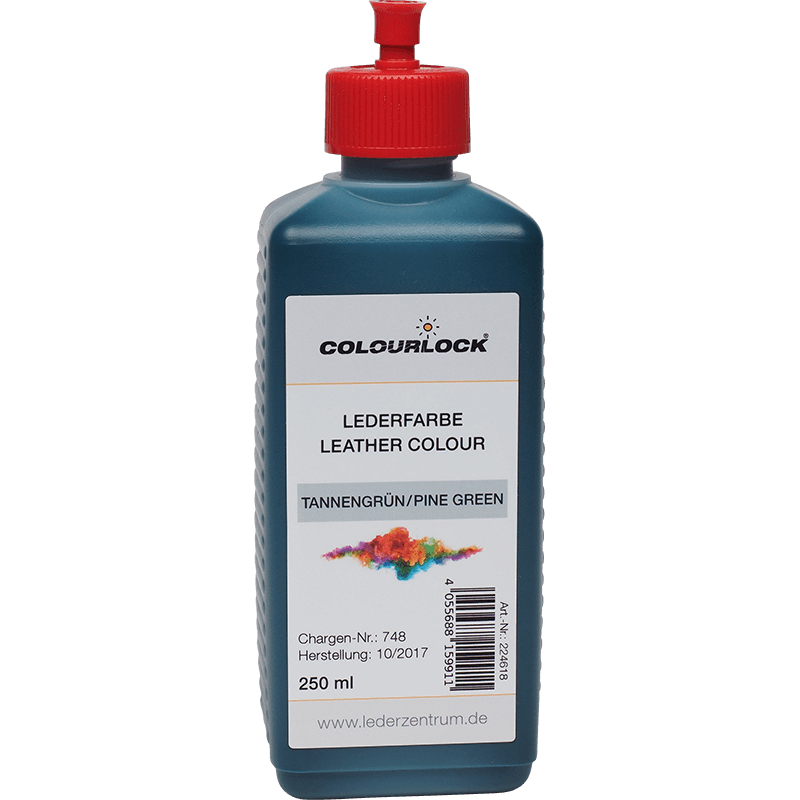 Leather Colour 250 ml Pine Green