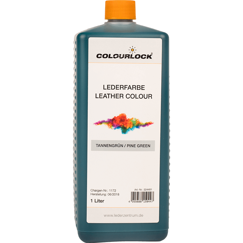 Leather Colour 1000 ml Pine Green