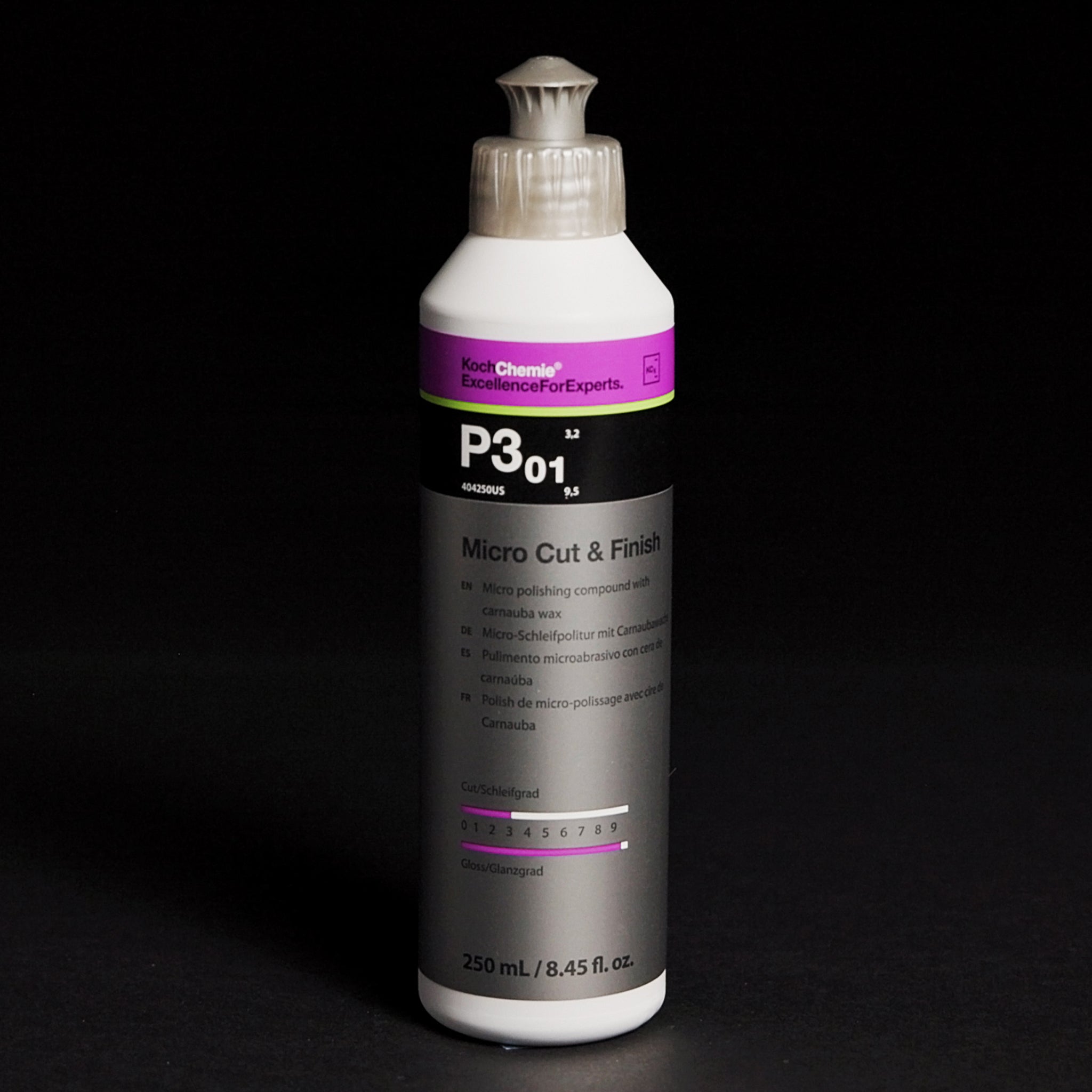 Koch Chemie Micro Cut & Finish P3.01 – Schleifpolitur Mit Carnaubawachs Für Hochglanz, 1 Liter