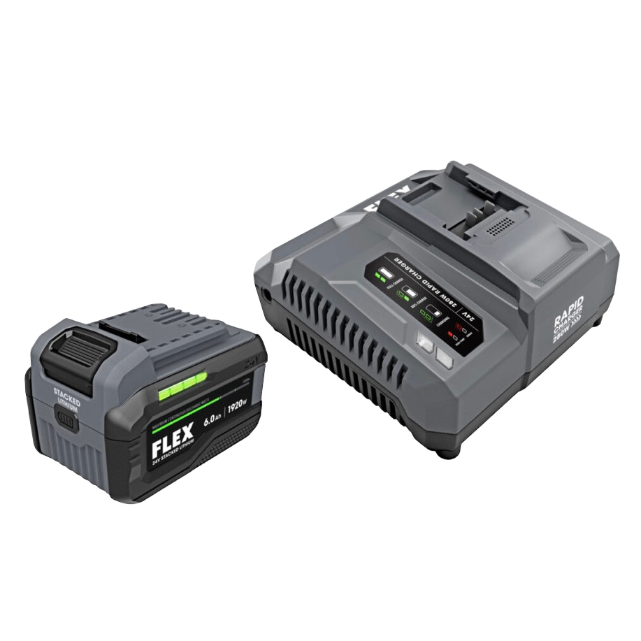 Flex Stacked Lithium Starter Kit - Power Tools 24v 6ah