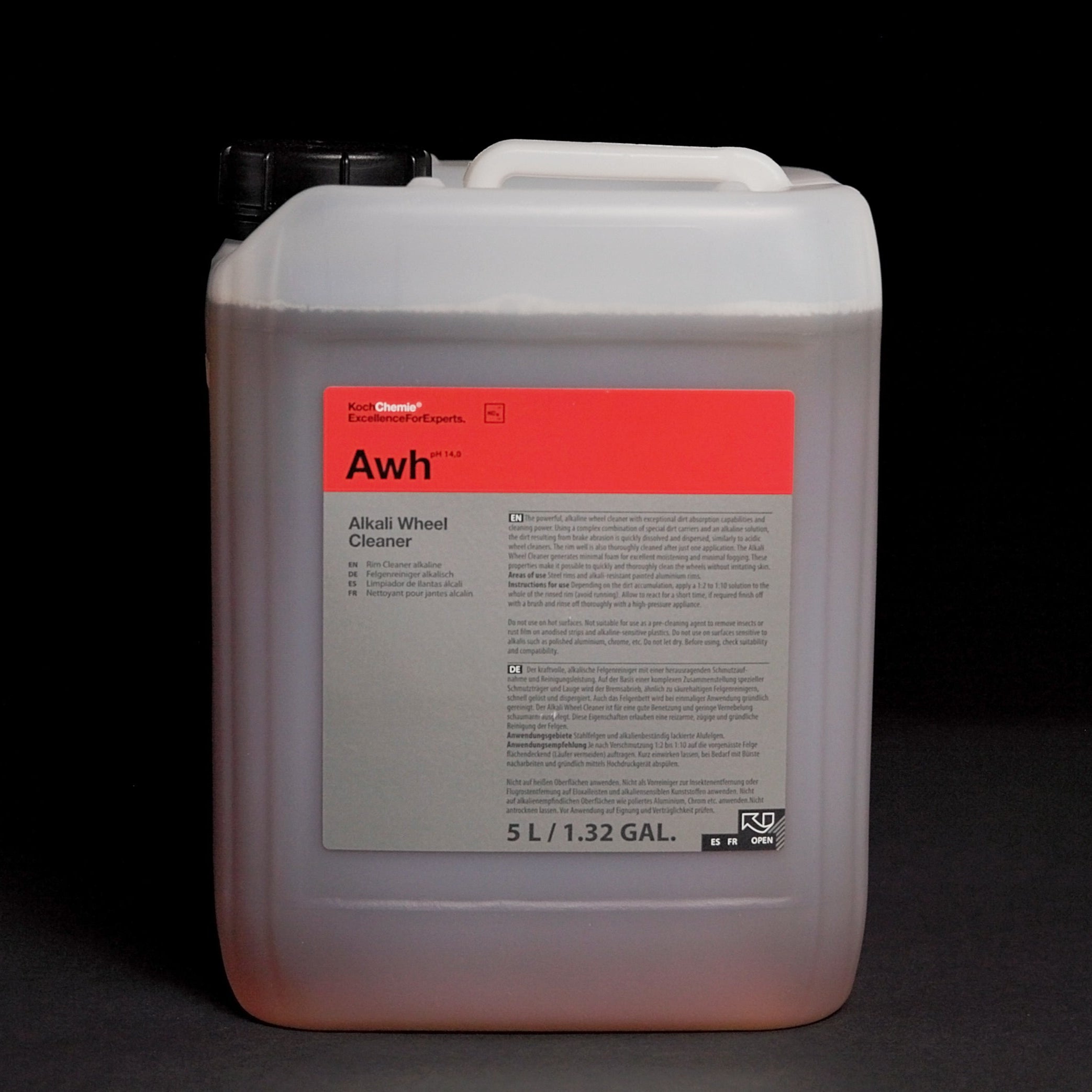 KOCH-CHEMIE - Awh “ALKALI WHEEL CLEANER” Koch Chemie - Awh | Alkali Wheel Cleaner | Wisconsin Chemical