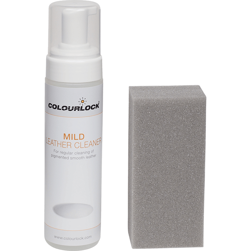 Mild Leather Cleaner with Sponge - 200 ml