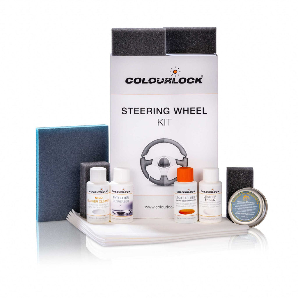 LEATHER EXPERT BLACK LEATHER STEERING WHEEL RESTORATION KIT - Foto 6