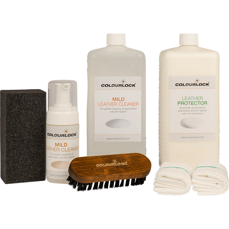 Smooth Leather Care Kit Mild Cleaner and Protector