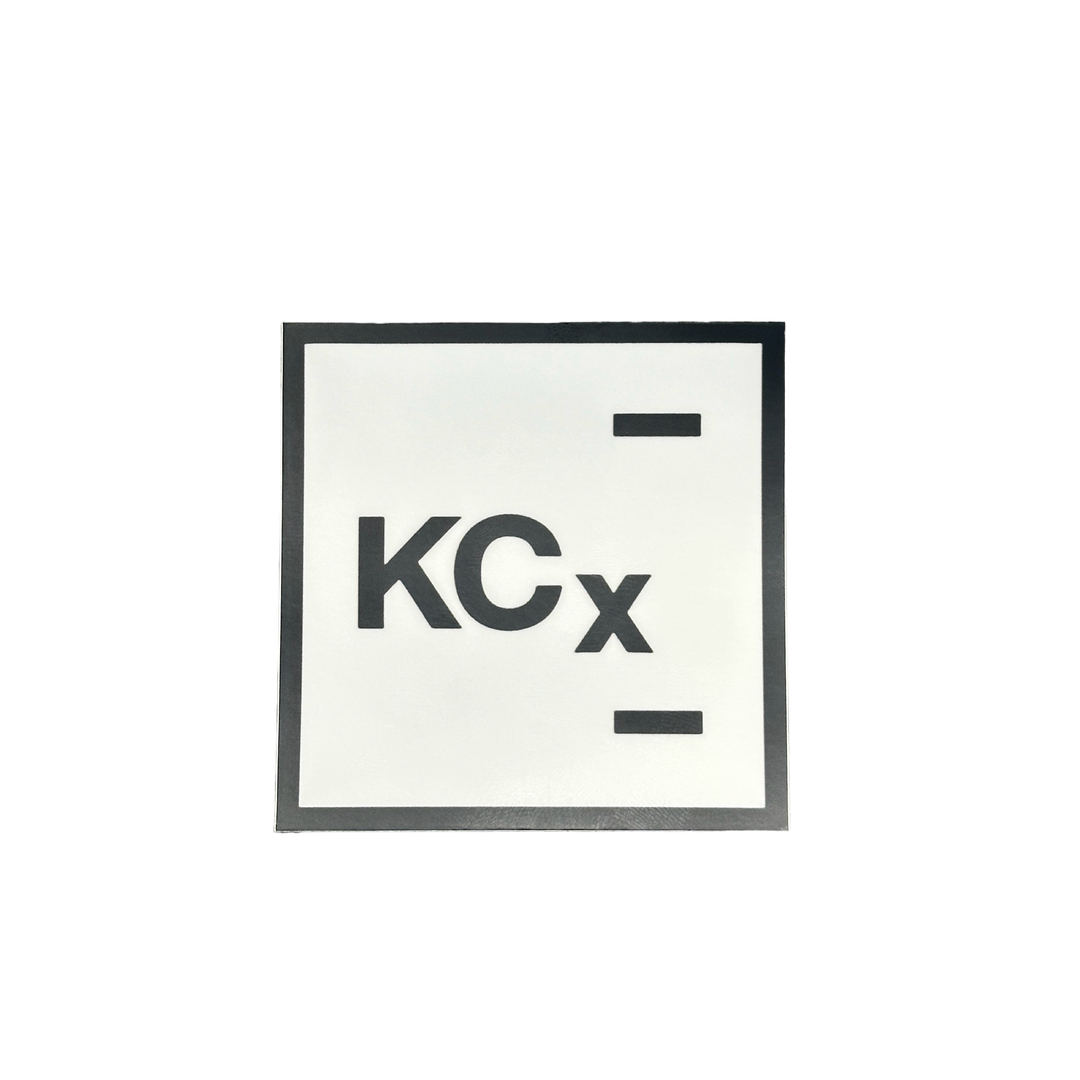 KCX Sticker (White)