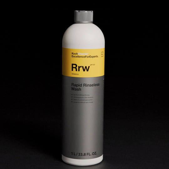 Rapid Rinseless Wash