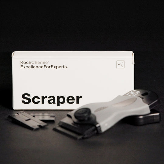Scraper with 10 blades